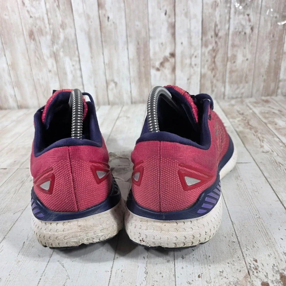 Brooks Glycerin GTS 19 Womens 9 Running Shoes Berry Pink Purple 1203441B623